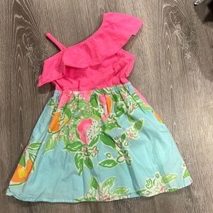 Lilly Pulitzer one shoulder dress